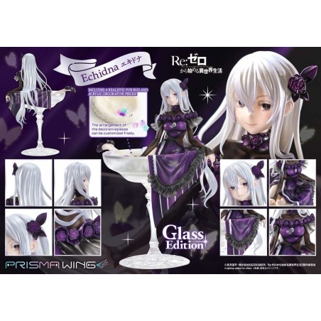 Re:ZERO Starting Life in Another World - Statuette 1/7 Prisma Wing Echidna Glass Edition 24 cm