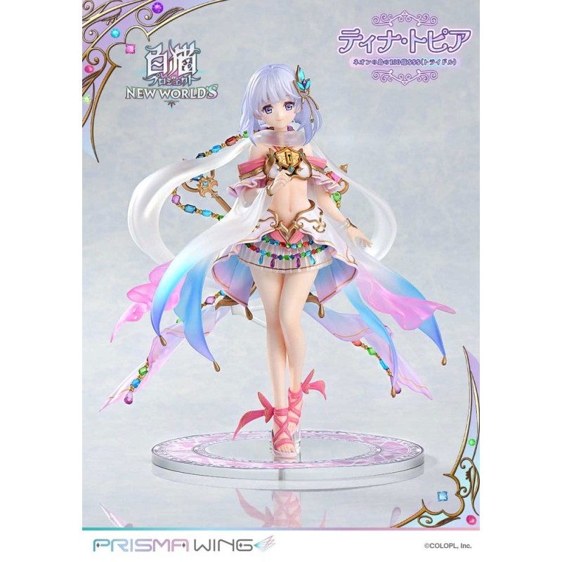 White Cat Project - Prisma Wing PVC Statue 1/7 Tina Topia (The 10 Billion Tridollars of Neon Island) 22 cm