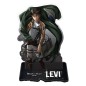 L´Attaque des Titans - Figurine acrylique Levi Battle-Ready 18 cm