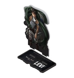 L´Attaque des Titans - Figurine acrylique Levi Battle-Ready 18 cm