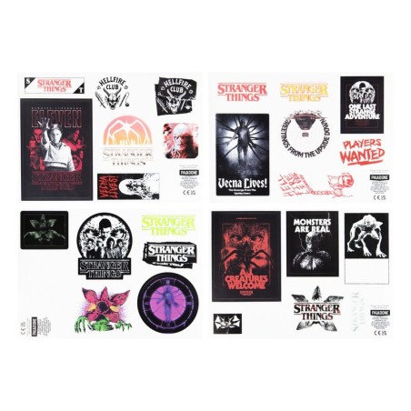 Stranger Things - 5 Gadget Decals Glow in the Dark