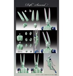 JoJo´s Bizarre Adventure - JoJo's Bizarre Adventure Part7 Steel Ball Run Super Action Action Figure Chozokado D4C Second 20 cm