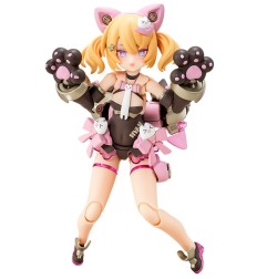 Megami Device - Plastic Model Kit 1/1 Puni Mofu Kuro Mao 14 cm