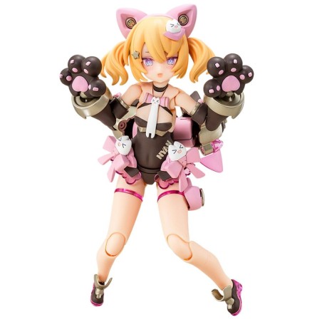 Megami Device - Plastic Model Kit 1/1 Puni Mofu Kuro Mao 14 cm