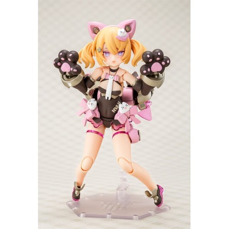 Megami Device - Plastic Model Kit 1/1 Puni Mofu Kuro Mao 14 cm