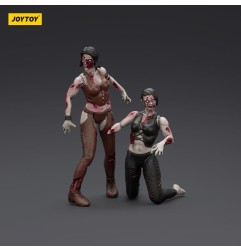 Zombies - Zombie Dark Source Action Figures 2-Pack Female wrestlers 8 cm