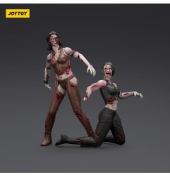 Zombies - Zombie Dark Source Action Figures 2-Pack Female wrestlers 8 cm