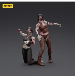 Zombies - Zombie Dark Source Action Figures 2-Pack Female wrestlers 8 cm