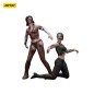 Zombie - Pack 2 figurines Dark Source Female wrestlers 8 cm
