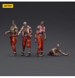 Zombies - Zombie Dark Source Action Figures 4-Pack Mechanic Team 8 cm