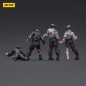 Zombie - Pack 4 figurines Dark Source Security Guards 8 cm