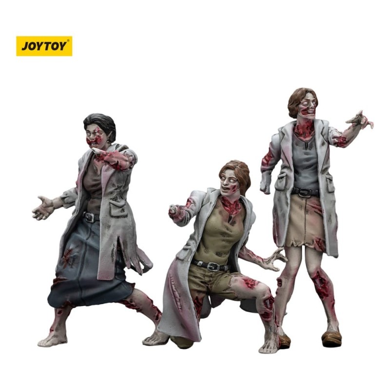 Zombies - Zombie Dark Source Action Figures 3-Pack Medics 8 cm