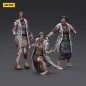 Zombie - Pack 3 figurines Dark Source Medics 8 cm