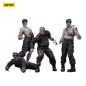 Zombie - Pack 4 figurines Dark Source Security Guards 8 cm