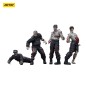 Zombies - Zombie Dark Source Action Figures 4-Pack Security Guards 8 cm