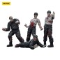 Zombies - Zombie Dark Source Action Figures 4-Pack Security Guards 8 cm