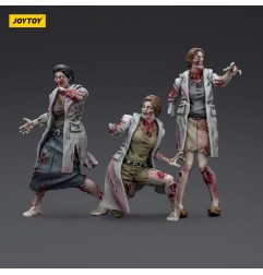 Zombie - Pack 3 figurines Dark Source Medics 8 cm