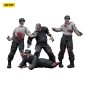 Zombie - Pack 4 figurines Dark Source Security Guards 8 cm