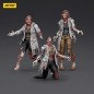 Zombies - Zombie Dark Source Action Figures 3-Pack Scientists (Female) 8 cm