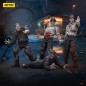 Zombies - Zombie Dark Source Action Figures 4-Pack Security Guards 8 cm