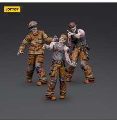 Zombies - Zombie Dark Source Action Figures 3-Pack Firefighters 8 cm
