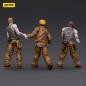 Zombie - Pack 3 figurines Dark Source Firefighters 8 cm