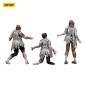 Zombies - Zombie Dark Source Action Figures 3-Pack Scientists (Female) 8 cm