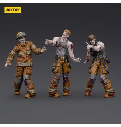Zombies - Zombie Dark Source Action Figures 3-Pack Firefighters 8 cm