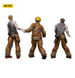 Zombies - Zombie Dark Source Action Figures 3-Pack Firefighters 8 cm