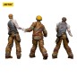 Zombie - Pack 3 figurines Dark Source Firefighters 8 cm
