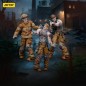 Zombie - Pack 3 figurines Dark Source Firefighters 8 cm