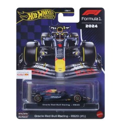 Formule 1 - Véhicule métal Hot Wheels Premium 1/64 Oracle Red Bull Racing RB20 (N°1) (Max Verstappen 2024)