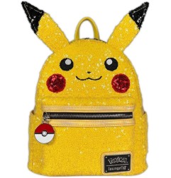 Pokémon - Mini sac à dos World 1-1 Sequin Pikachu Cosplay by Loungefly