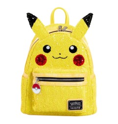 Pokémon - Mini sac à dos World 1-1 Sequin Pikachu Cosplay by Loungefly