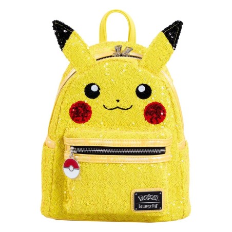 Pokémon - Mini sac à dos World 1-1 Sequin Pikachu Cosplay by Loungefly