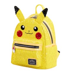 Pokémon - Mini sac à dos World 1-1 Sequin Pikachu Cosplay by Loungefly