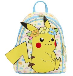 Pokémon - Pokemon by Loungefly Mini Backpack Sleeping Pikachu Floral Crown