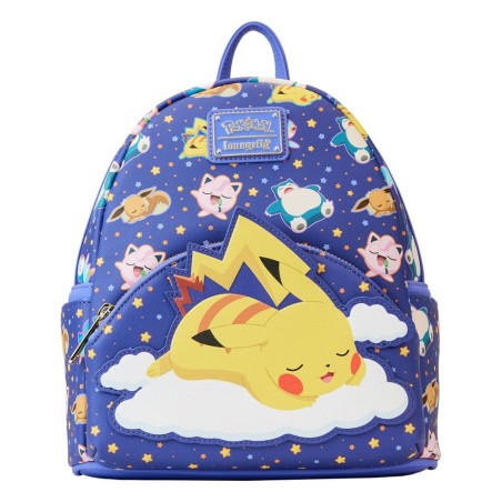 Pokémon - Pokemon by Loungefly Mini Backpack Sleeping Pikachu and Friends