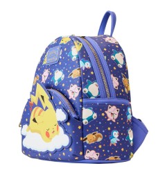 Pokémon - Mini sac à dos Sleeping Pikachu and Friends by Loungefly