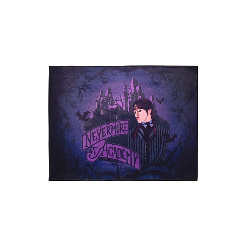 Mercredi - Tapis Nevermore Academy 80 x 60 cm Mercredi - Tapis Nevermore Academy 80 x 60 cm