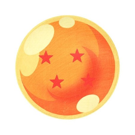 Dragon Ball - Tapis d'intérieur 4 Stars Ball 60 x 60 cm