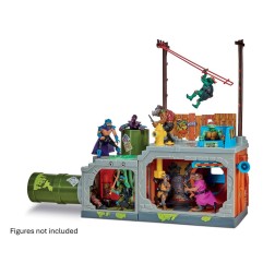 Les Tortues Ninja - Bâtiment Secret Sewer Lid Playset Mutant Module 30 cm