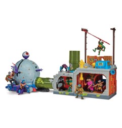 Les Tortues Ninja - Bâtiment Secret Sewer Lid Playset Mutant Module 30 cm