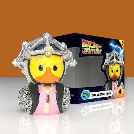 Retour vers le Futur - Figurine Doc Brown 1950s Boxed Edition 10 cm