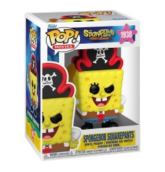 Bob l' éponge - Figurine POP! Bob l' éponge (Pirate) 9 cm