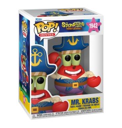 SpongeBob - SquarePants POP! Vinyl Figure Mr. Krabs (Pirate) 9 cm