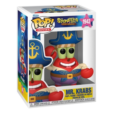SpongeBob - SquarePants POP! Vinyl Figure Mr. Krabs (Pirate) 9 cm