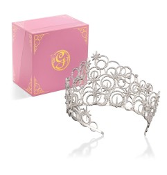 Wicked - : For Good Prop Replica Glinda's Bubble Crown (Adult Collector's Edition)