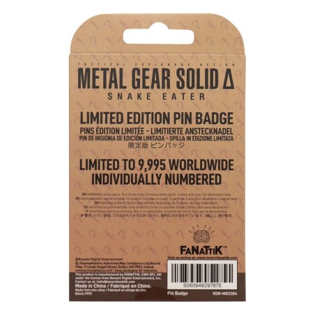 Metal Gear Solid Delta - Pin's Fox Limited Edition