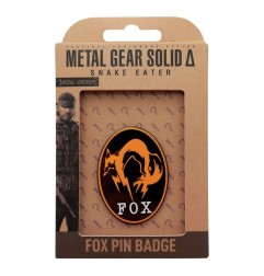 Metal Gear Solid - Delta Pin Badge Fox Limited Edition
